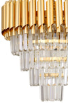 Avizemoda Palmira 45'lik Crystal Luxury Chandelier - (Gold-Gilded) 3