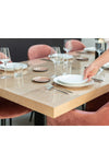 EMSAHOME Transparent Table Cover PVC Thick Transparent Table Cover 1.4mm Table Protector 2