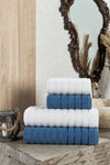 TABEA HOME Fluffy 4-Piece Bath Towel Set 1