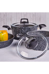 Emsan Oasis Pro 7 Piece Granite Cookware Set Blue Star 3