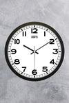 EMORES 31 Cm Real Glass Silent Mechanism Wall Clock 1