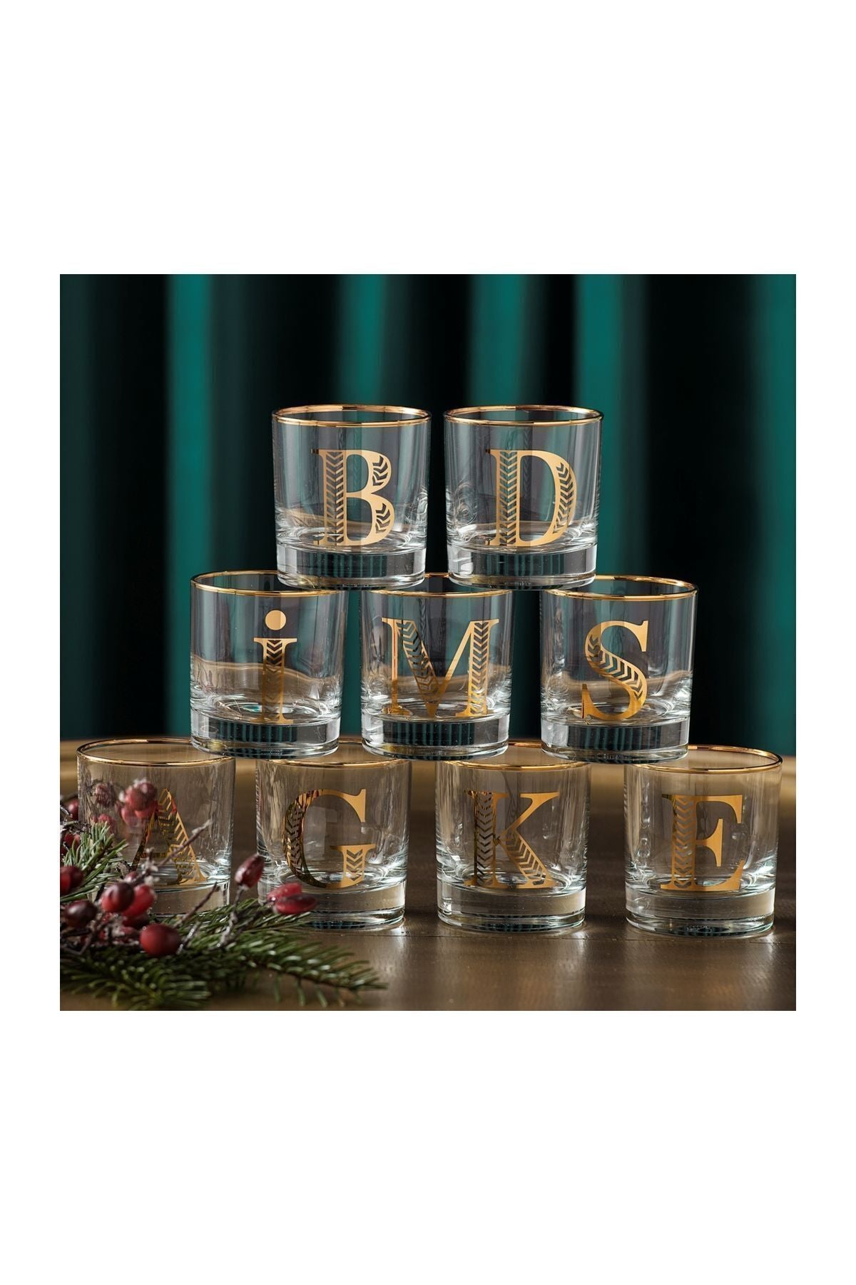 Mudo Home Monogram Glass- M 300ml 3