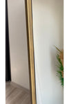 Ersan Dizayn Metal Frame Gold Antique Standing Full-Length Mirror 65x180cm 3