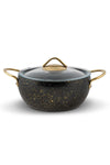 Esse Granite Gold 6 Piece Casserole Set 16-18-20 Cm 5