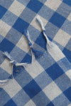 Vagonik Multi-Purpose Tablecloth Picnic Blanket & Table Cover Black Plaid Gingham 140x140 Cm 3