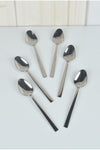 Doğuş Tea Spoon Stick Model Plain 12 Pc Box Stainless Steel 1