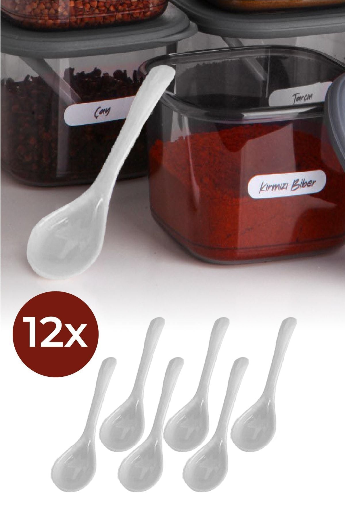 Vienev 12-Piece Spice Spoon Set 2