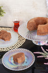 ANGDESIGN Angdesign Belinda Glass Dessert-Cake Set 7 Pieces-Transparent Lustrous 2