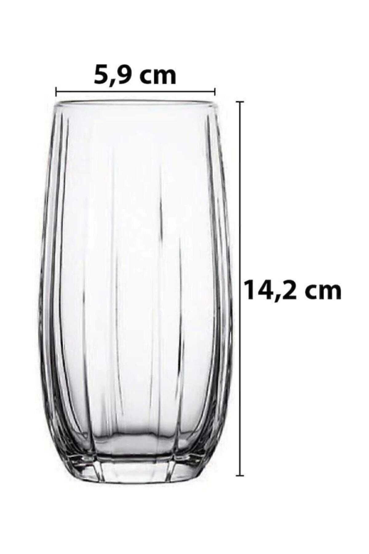 Paşabahçe 18 Piece Linka Water, Soft Drink and Coffee Side Glasses Set 6