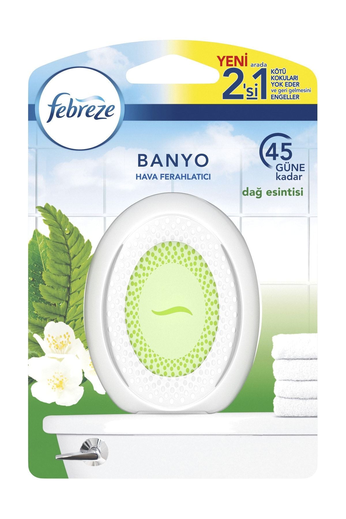 Febreze Bathroom Freshener Mountain Breeze 7.5 Ml 1