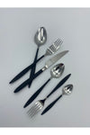 Wessenburg Milano 36 Piece Black Steel Cutlery Set 3