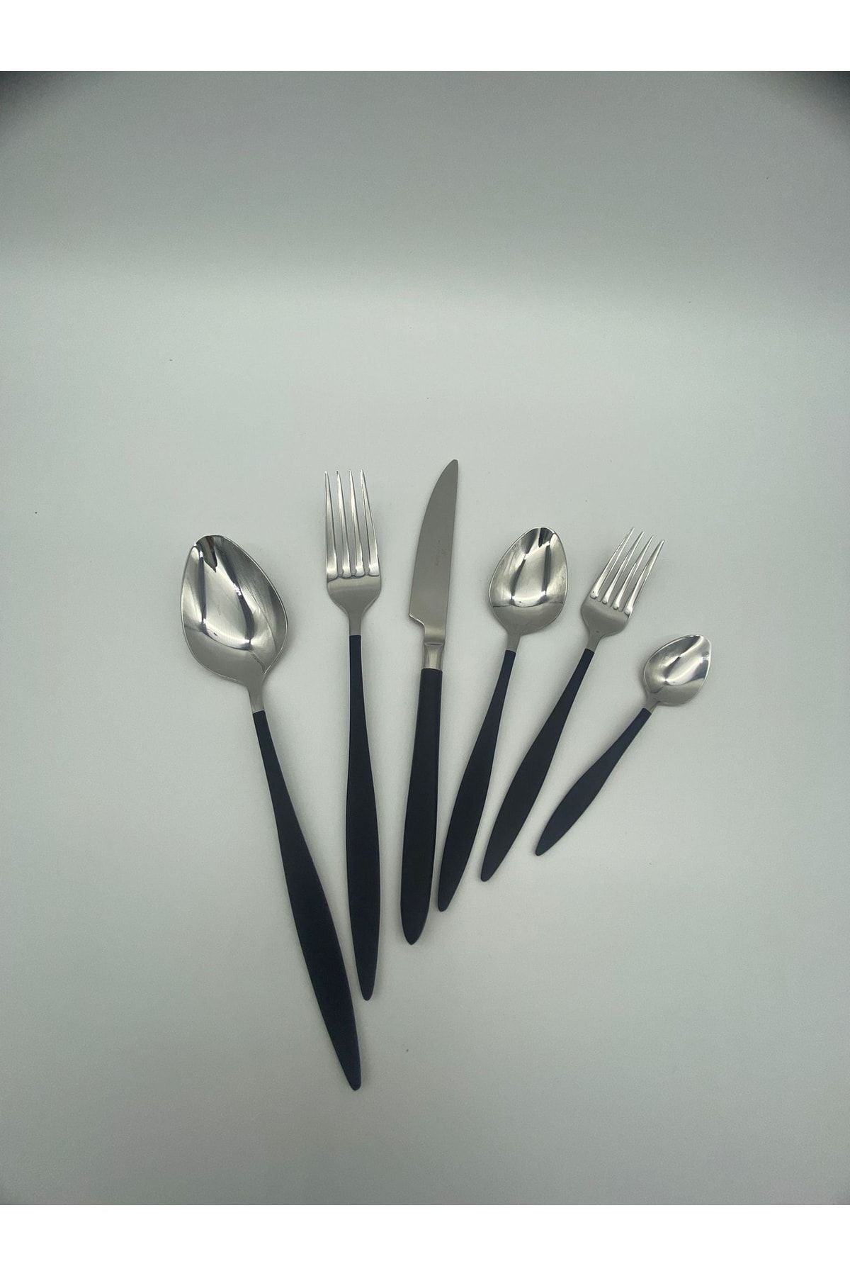 Wessenburg Milano 36 Piece Black Steel Cutlery Set 4