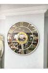 Harika Crown Real Mirrored Decorative Wall Clock (40 CM) 3