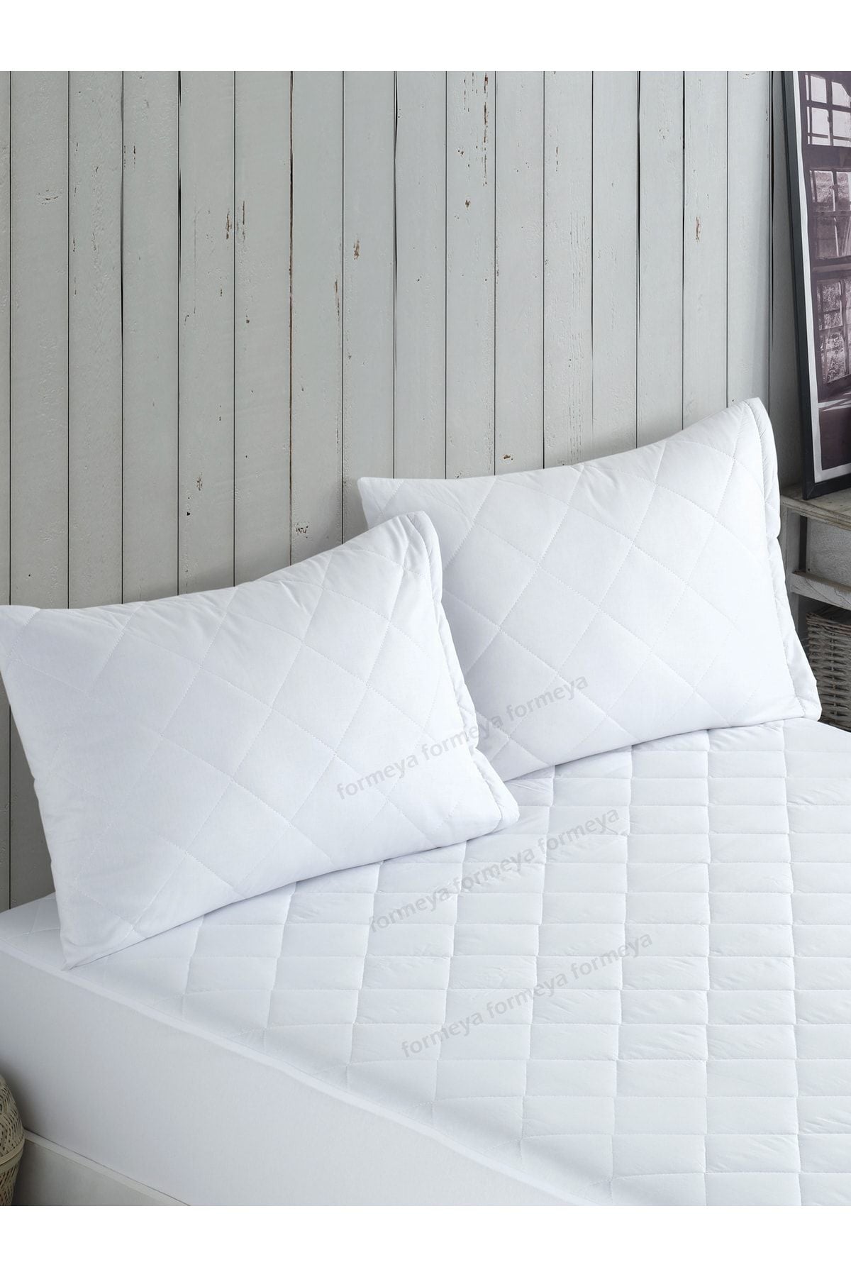 Formeya Quilted Pillow Protector 50*70cm 2-Pack 1