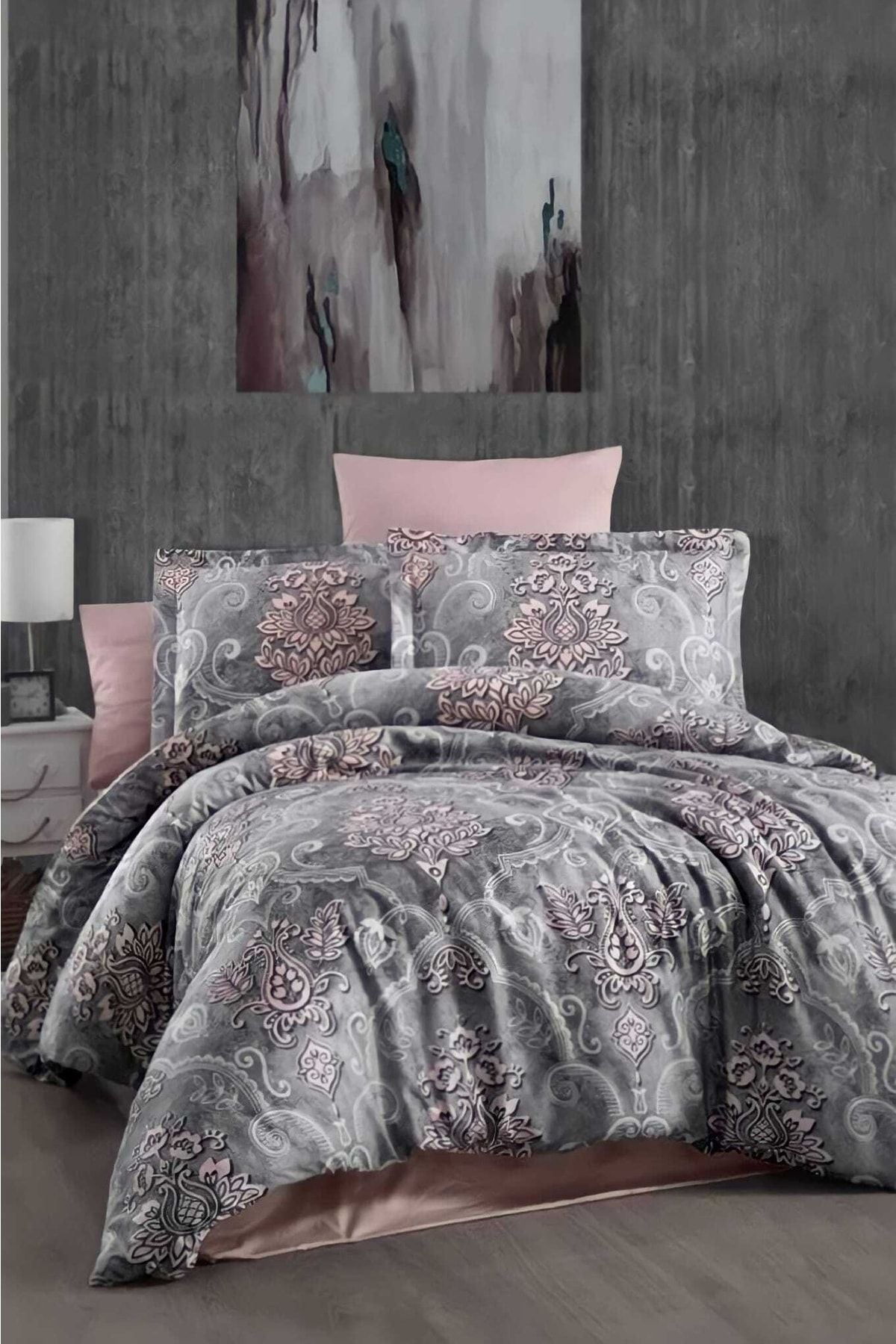 Always Elastic Fitted Double-Sided Double Duvet Cover Set 1