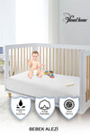 Vionel Home %100 Cotton, Waterproof Baby And Child Mattress Protector Pad, Park Crib, Nursery Pad 1