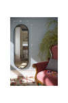 DekorLife Black Oval 150x50 Decorative Full-Length Mirror 3