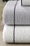 Eumenia Valona Hand 50 X 85 Cm 4-Piece Hand And Face Towel | Grey-Cream 3