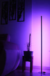 ÖZER LIGHT Corner Decorative LED Floor Lamp - RGB Remote Controlled 16 Color Stand LED Light Lamp 2