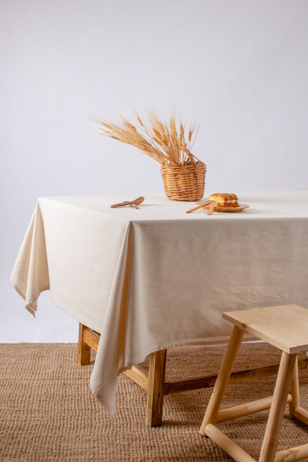 Wellstil Doku | Organic Raw Linen Tablecloth 1