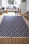 Markamanzi Collection Subaşı Double-Sided Rug Black White 1