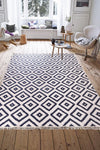 Markamanzi Collection Subaşı Double-Sided Rug Black White 3