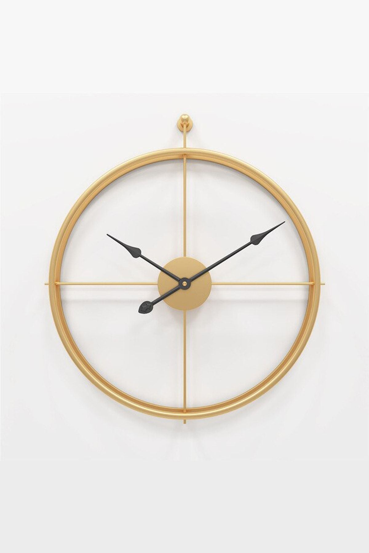 AGA KONSEPT La Clock 60 Cm Gold, Modern Decorative Spanish Style Wall Clock 5