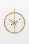 AGA KONSEPT La Clock XXL 90 Cm Gold, Modern Decorative Spanish Style Wall Clock 5