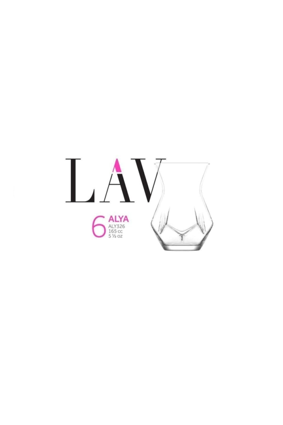 Lav Alya Tea Glass Set of 6 New Model Modern Fma05087 2