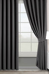 Belle Cose Blackout Thermal Grey Curtain Single Panel 1