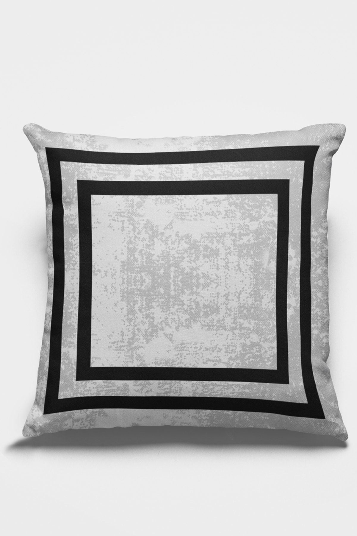 Viva Home 43x43cm Modern Framed Pillow Cover Premium Velvet Fabric Double-Sided Krl214 2