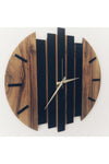 DMSLAZER Modern Wooden Wall Clock 44 Cm 1