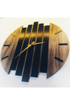 DMSLAZER Modern Wooden Wall Clock 44 Cm 2