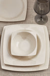 Emsan Flava 24 Piece 6 Person Porcelain Dinner Set Square 4