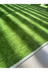 Ender Halicilik Non-Slip Base Protocol Green Cut Carpet Runner Balcony Carpet 3