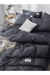 Lotusline Home Minikaro Double Cotton Duvet Cover Set Without Sheet 3