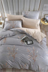 Always Fitted Sheet Double-Sided Double Bed Duvet Cover Set 1