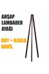 Modamonline Tripod Wooden Floor Lamp Stand 2