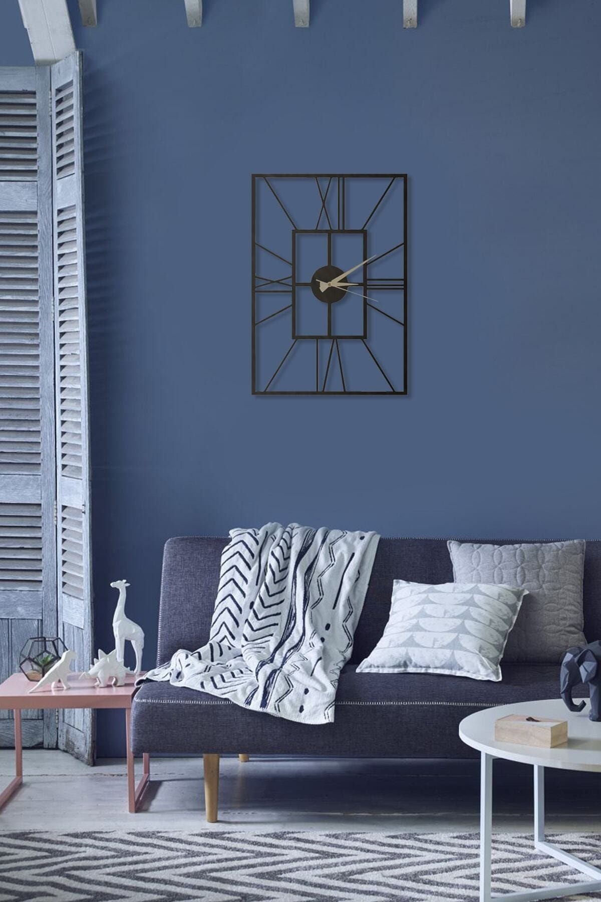 Pirudem Metal Wall Clock 50x70 Cm 2