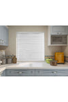 Sanper White Aluminum Venetian Blind (25 MM) 1