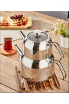 Amboss Cool Stainless Steel Large Teapot 1