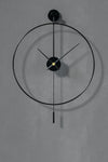 AGA KONSEPT Tiktok XXL 90 Cm Black, Modern Decorative Pendulum Metal Wall Clock 3