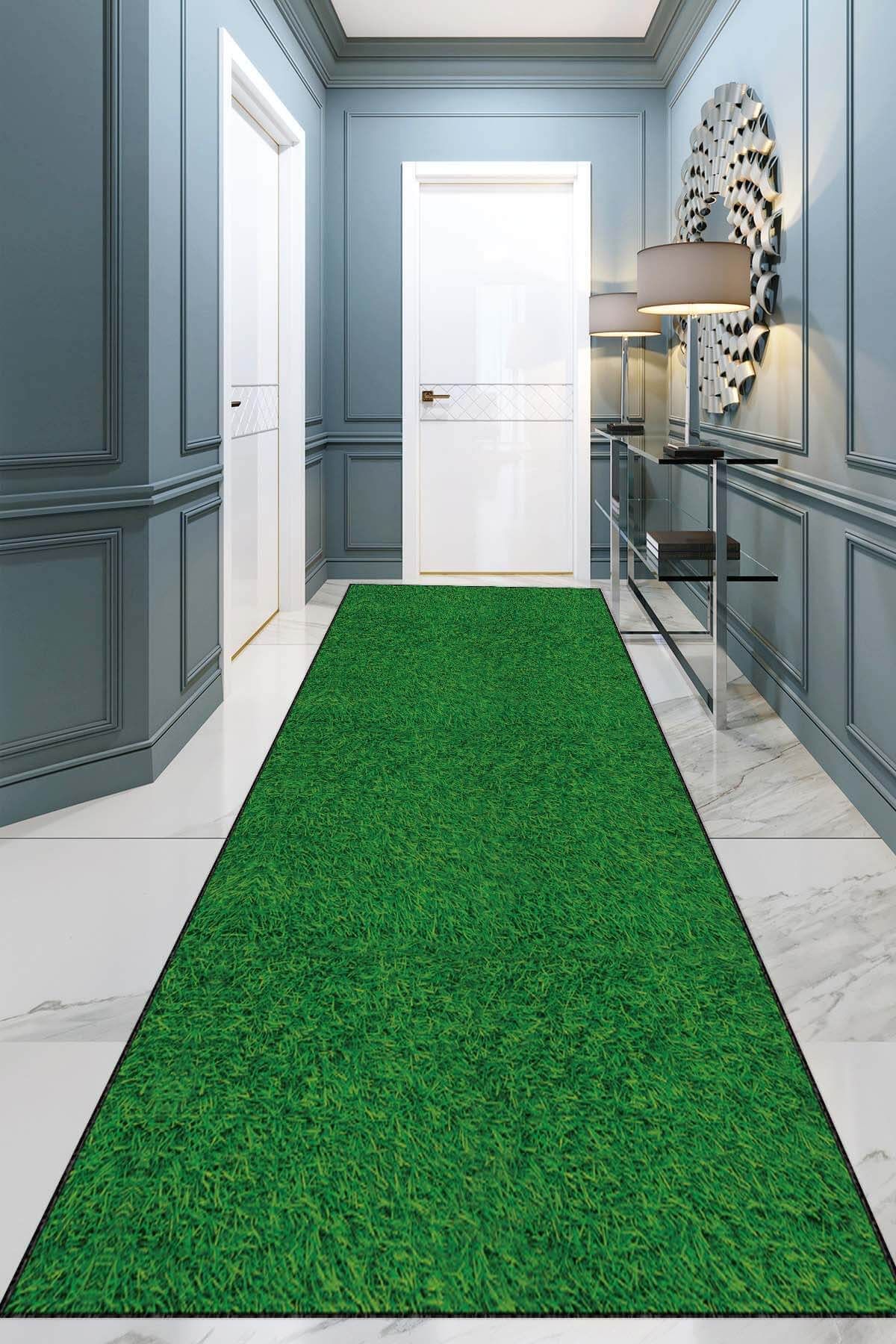 Viva Home Balcony Carpet Grass Carpet Non-Slip Base 3D Grass Look Cut Roll Runner AR1351 1