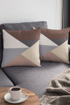 Viva Home 43x43cm Stain-Resistant Premium Velvet Fabric Double-Sided Cushion Geometric Pillowcase Krl391 3