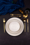 Bambum Naz - 24 Piece Dinner Set White 1