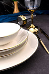 Bambum Naz - 24 Piece Dinner Set White 6