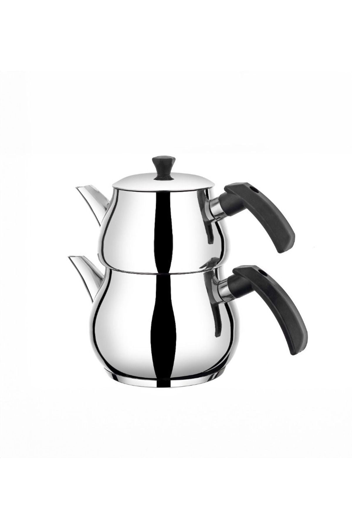 YUNUSOĞLU HOME Antonio Mini Boy Black Teapot Set 3