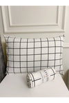 Atelier Home Single Bed Checkered Ranforce Fitted Sheet Set 1 Pillowcase 1