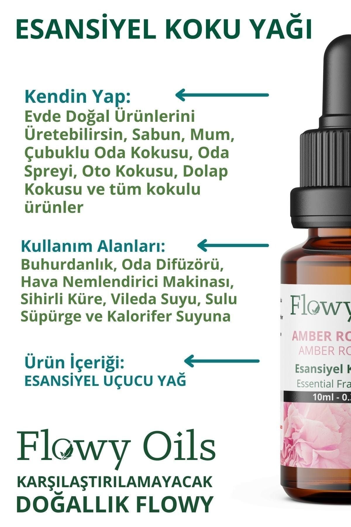 Flowy Oils Jasmine Pure Essential Fragrance Oil 10ml 2