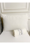 Atelier Home Double Size White Fitted Sheet with Pillowcases 1